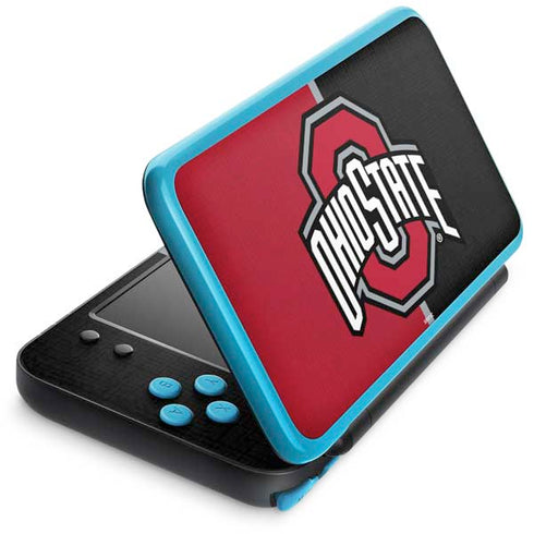 Ohio State University OSU Buckeyes Split Nintendo 2DS XL (2017) Skin